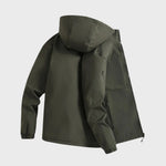 Zip-Up Hooded Softshell Jacket for Men - View 6