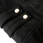 Zip-Up Leather Moto Jacket for Men - View 4