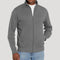 Zip-Up Stand Collar Sweatshirt for Men